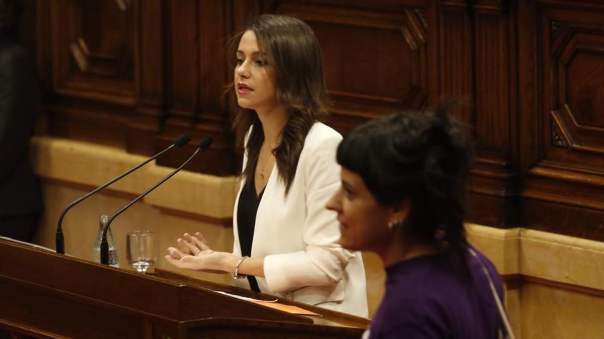 Inés Arrimadas y Anna Gabriel