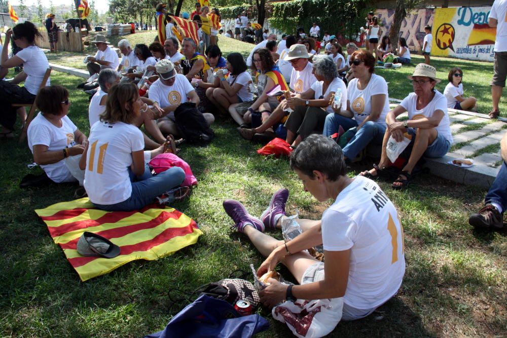 Pícnic popular al Parc Central de Girona