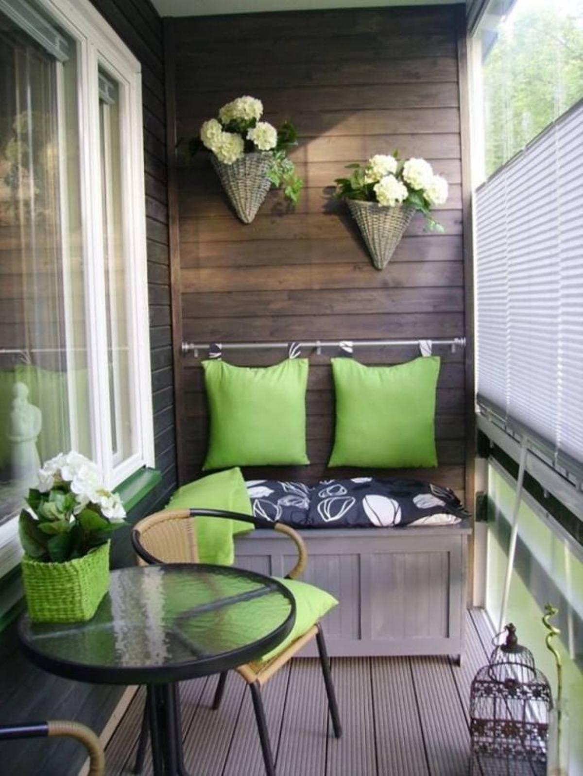 Ideas para decorar balcones pequeños