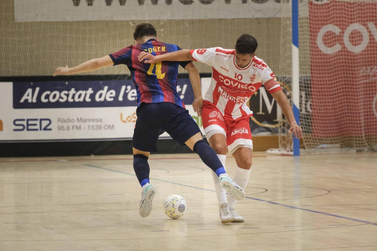 Imatges del Covisa Manresa - Barça Atlètic del Trofeu Les Codines