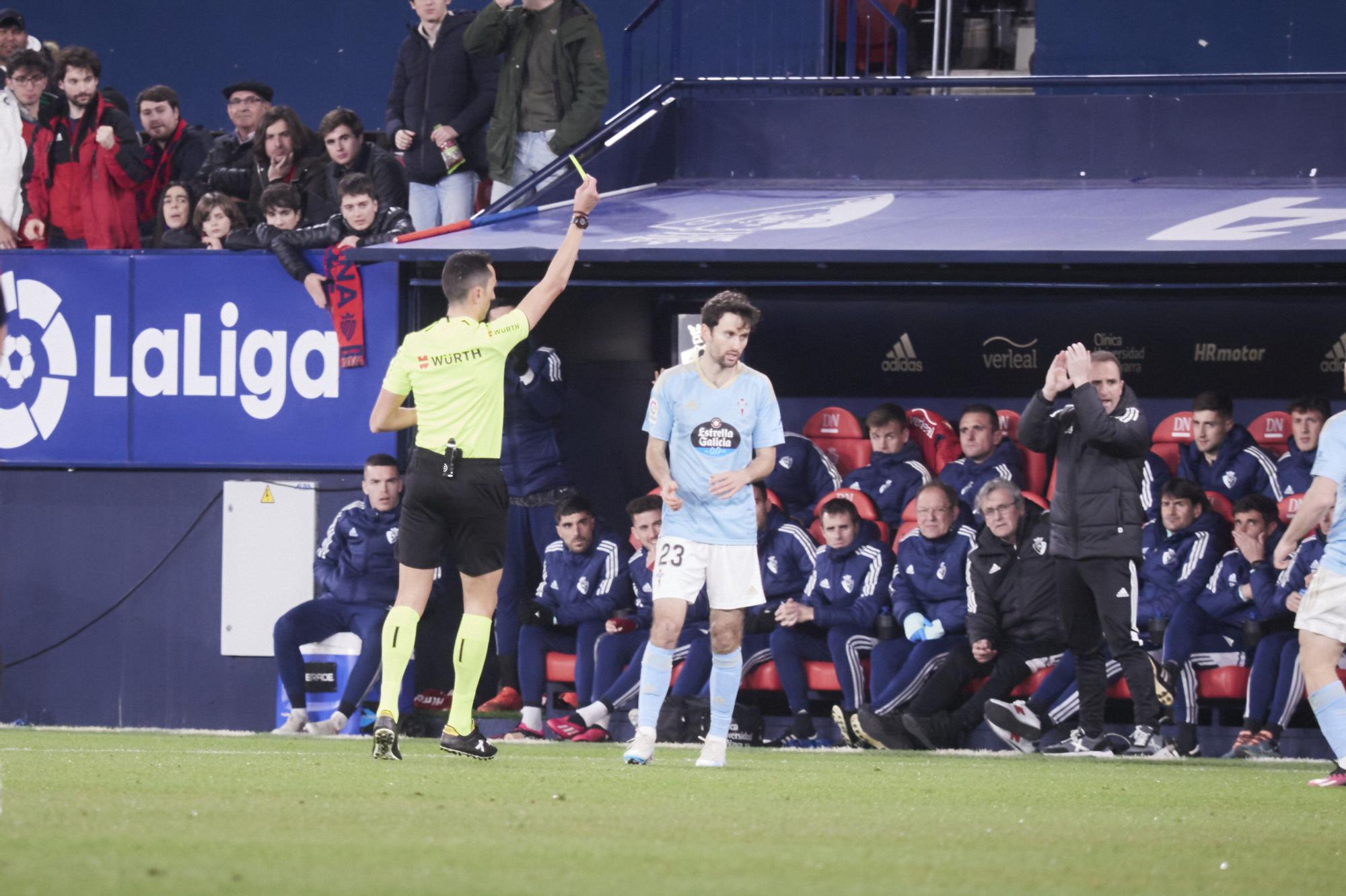 Las mejores imágenes del Osasuna - Celta