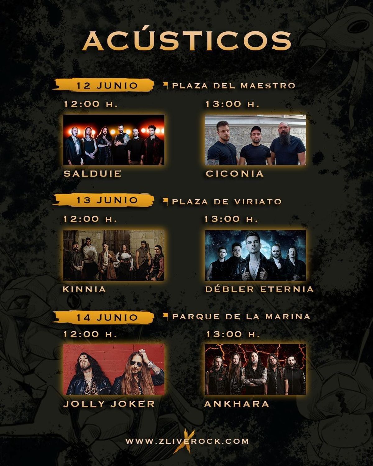 Programa acústicos Z! Live