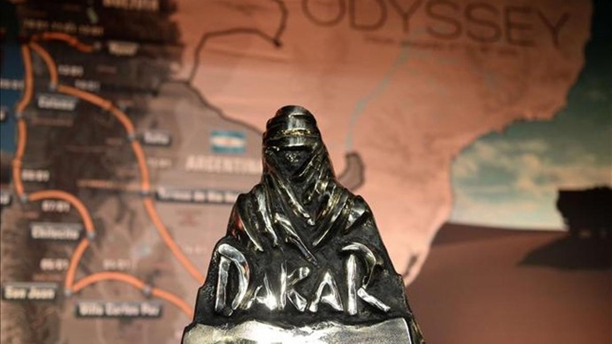 El Rally Dakar 2016, a escena en París