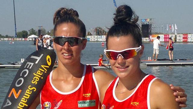 Eva Barrios y Laura Pedruelo.