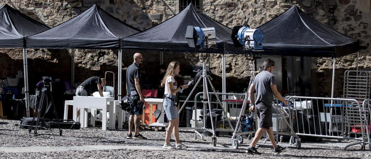 Grabación de 'Masterchef Celebrity'.