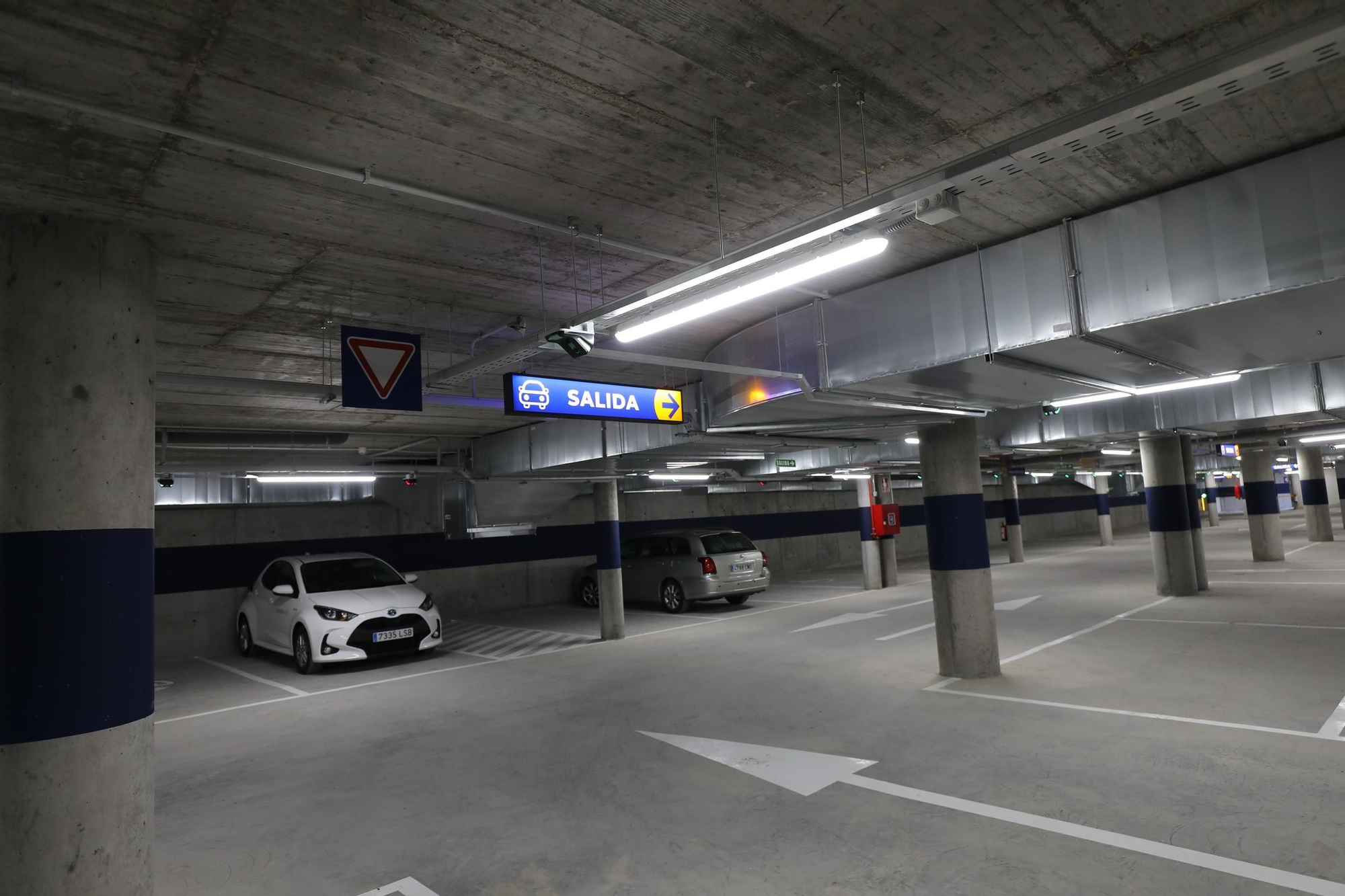 Así luce el nuevo parking del Parque Bruil de Zaragoza