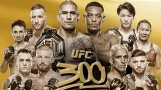 Alex Pereira - Jamahal Hill en el UFC 300: cartelera completa, combates, horario y dónde ver online y por TV