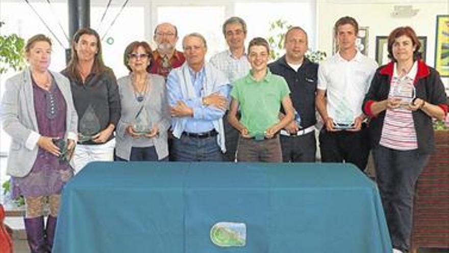 Gran nivel competitivo y de participación en la cita disputada en el Club de Campo del Mediterráneo