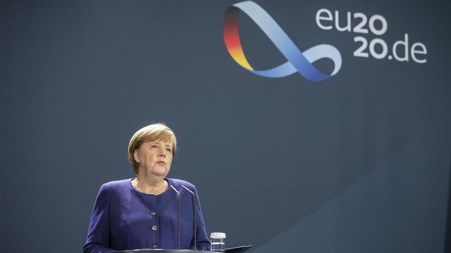 Merkel saluda la llegada de Biden y su lucha conjunta contra el covid y el cambio climático