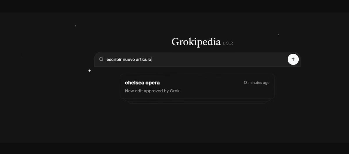 Qué es la Grokipedia de Elon Musk y en qué se diferencia de Wikipedia.