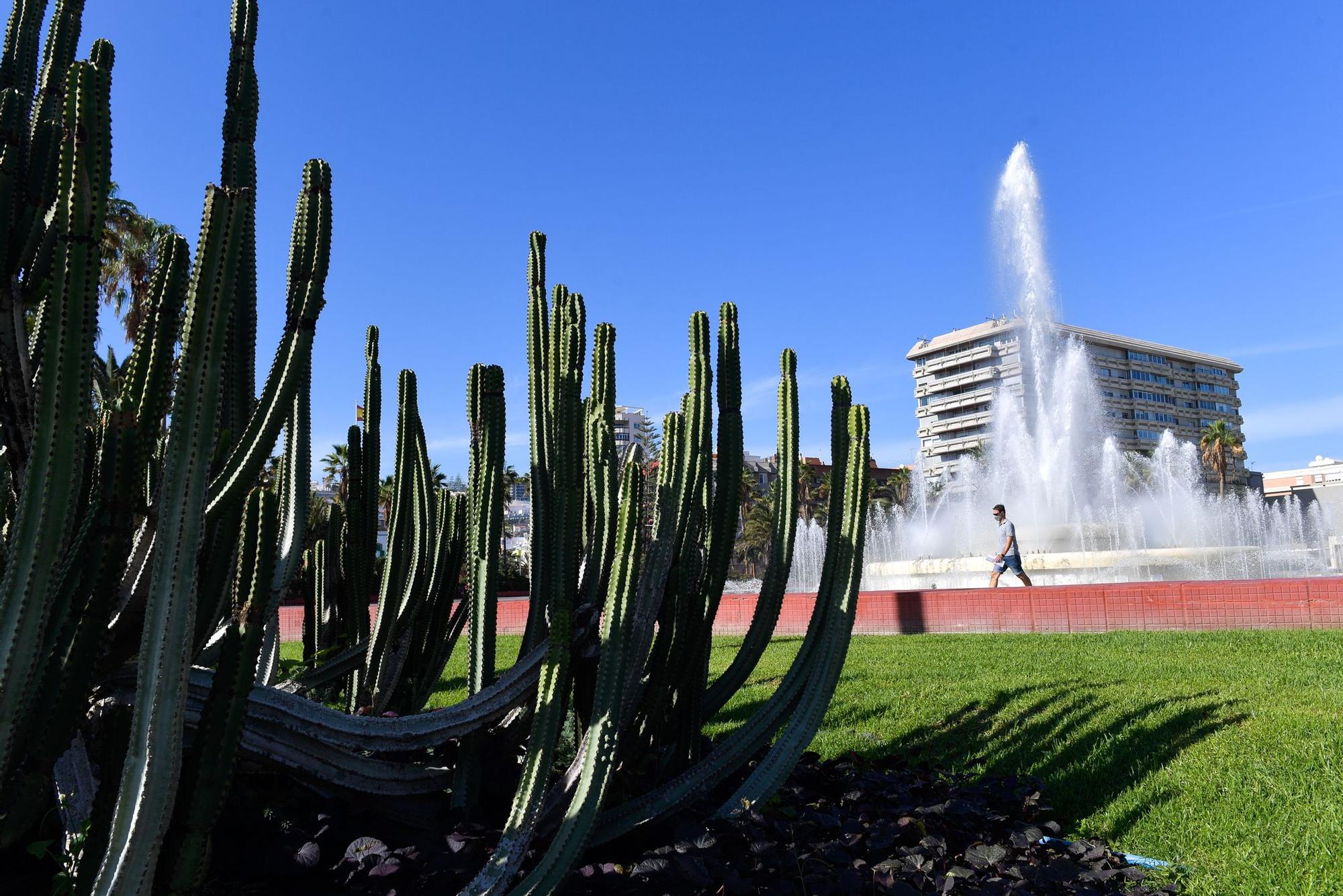 La Fuente Luminosa vuelve a funcionar