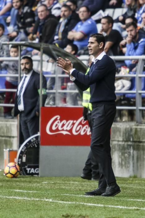 El partido entre el Real Oviedo y el Nástic de Tarragona, en imágenes