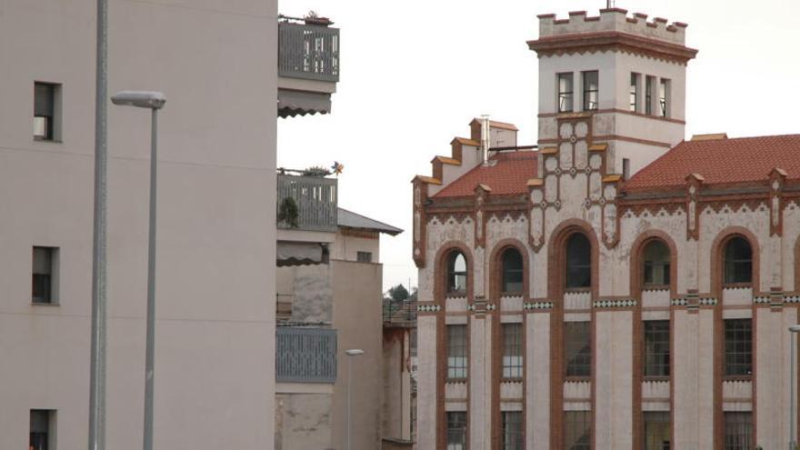 Edifici de la Florinda, on hi ha les oficines de Recursos Humans de l&#039;Ajuntament.