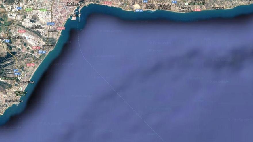 La zona estudiada va desde la Punta de Calaburras hasta la Punta de Vélez Málaga, una superficie que abarca 278 kilómetros cuadrados con profundidades que oscilan entre los 100 metros de máxima en el centro de la ensenada.