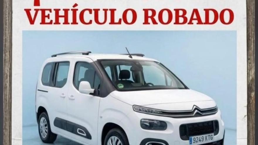 Un vecino de Navalvillar de Ibor roba un vehículo y se da a la fuga