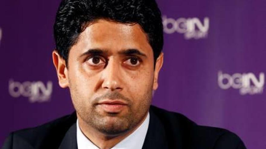 Nasser Khelaïfi, president del PSG i director de Bein Sports