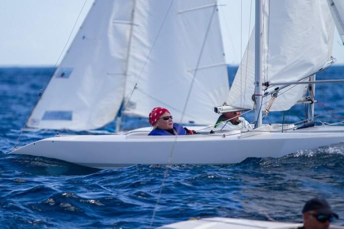 1ª jornada de la Copa de España de la clase 2.4 mR de vela adaptada