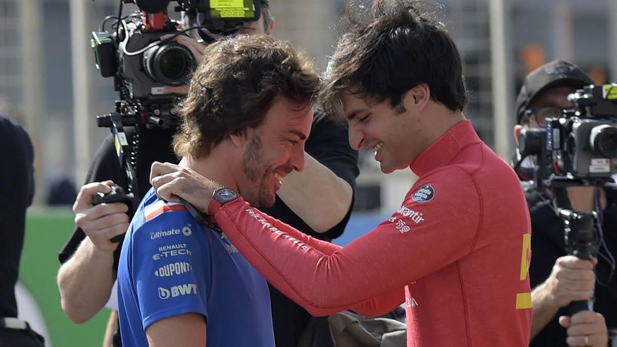 Alonso y Sainz, en Bahréin