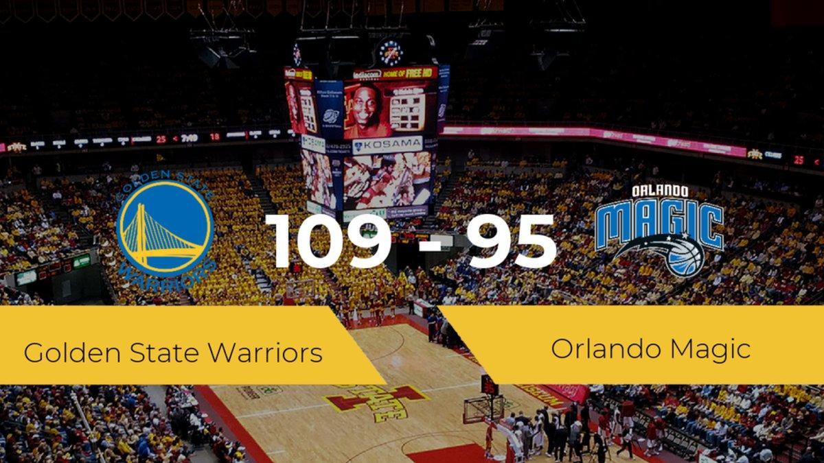 Golden State Warriors logra la victoria frente a Orlando Magic por 109-95