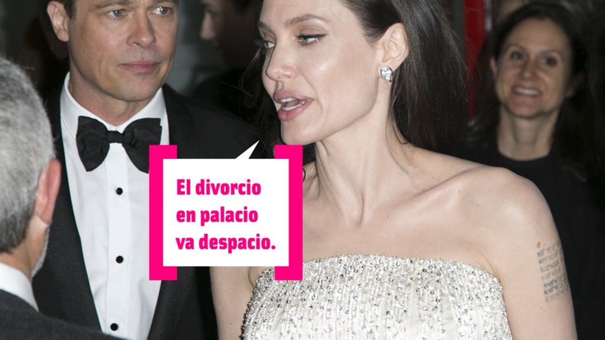 Brad Pitt y angelina Jolie no consiguen llegar al divorcio