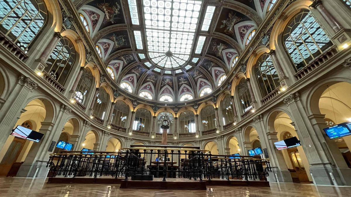 Palacio de la Bolsa de Madrid.