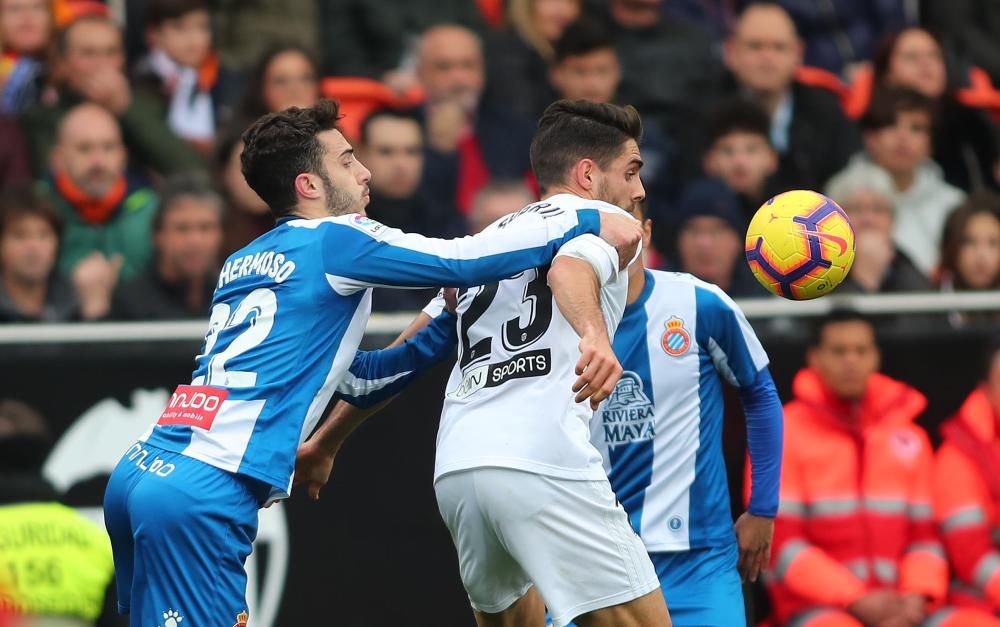 Valencia CF - RCD Espanyol: Las mejores fotos