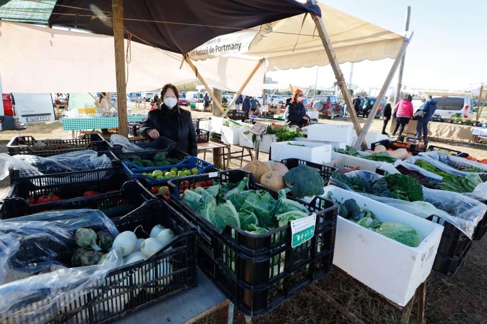 Mercado agrícola y ecológico de la Cooperativa de Sant Antoni.