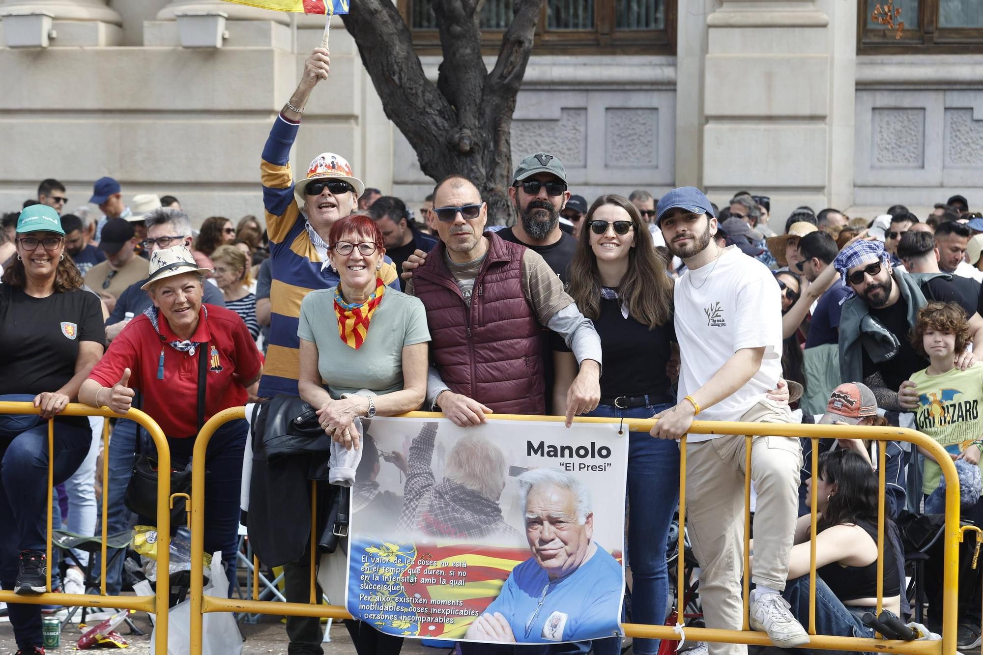 Búscate en la mascletà del 18 de marzo