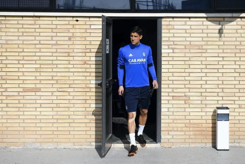 Entrenamiento del Real Zaragoza 24/2/2018