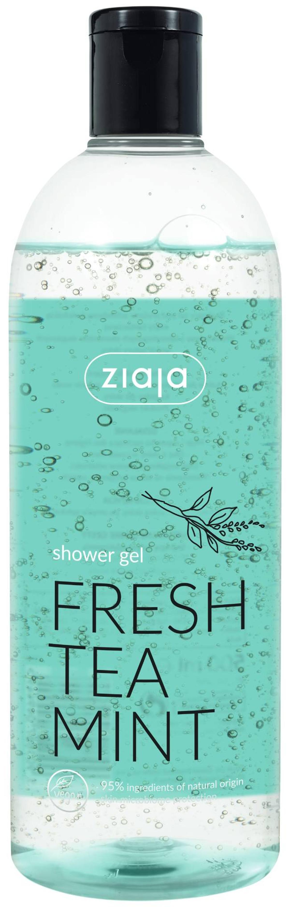 Gel de ducha de té con menta fresca Gel de ducha de té con menta fresca