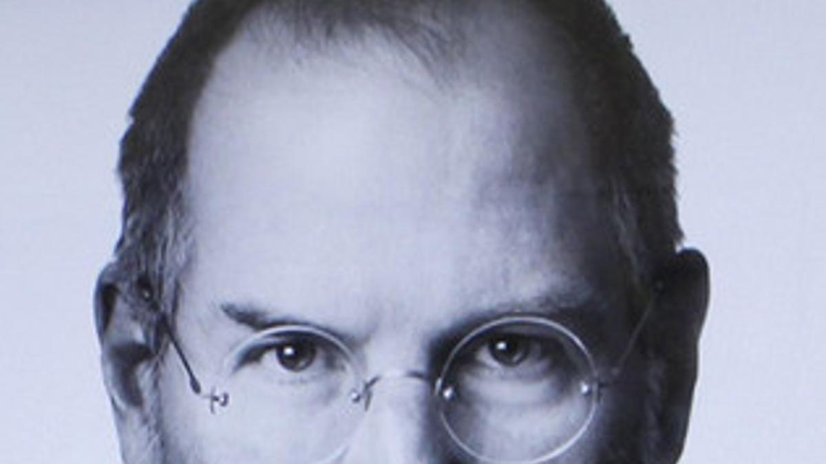 Retrato de Steve Jobs.