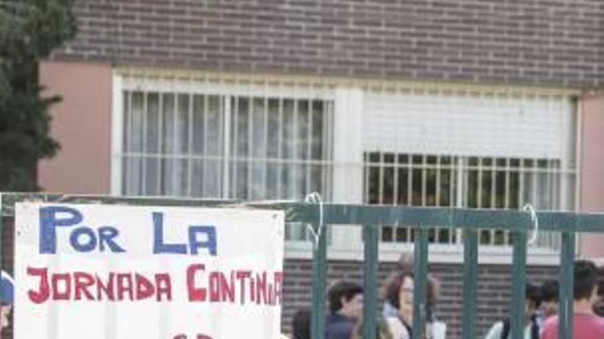 Los padres quieren votar la jornada continua en septiembre