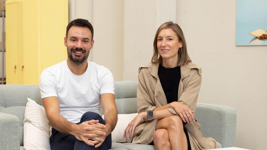 Miquel Antolín y Mireia Trepat.