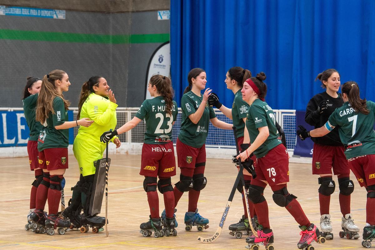 El Marineda Hockey asciende a la OK Liga con honores