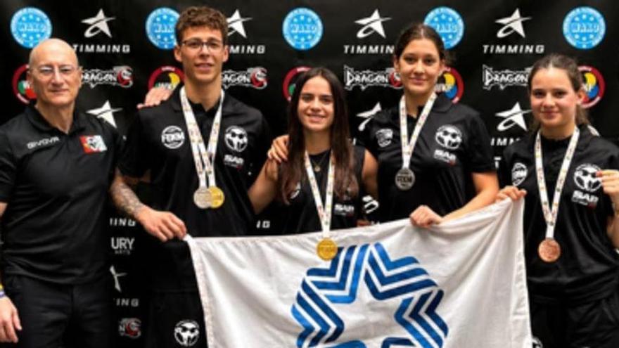 El BoxSafor Club Gandia triunfa en el Campeonato de España y compite en la Copa de Europa de kick boxing