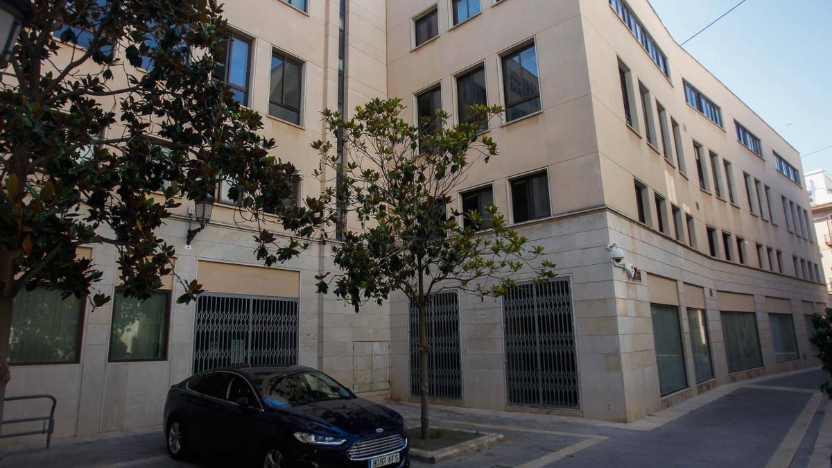 Sede provisional del Tribunal Superior de Justicia, ubicada junto a las Corts Valencianes, en el centro de València.