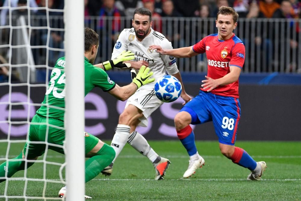 Champions League: CSKA Moscú - Real Madrid