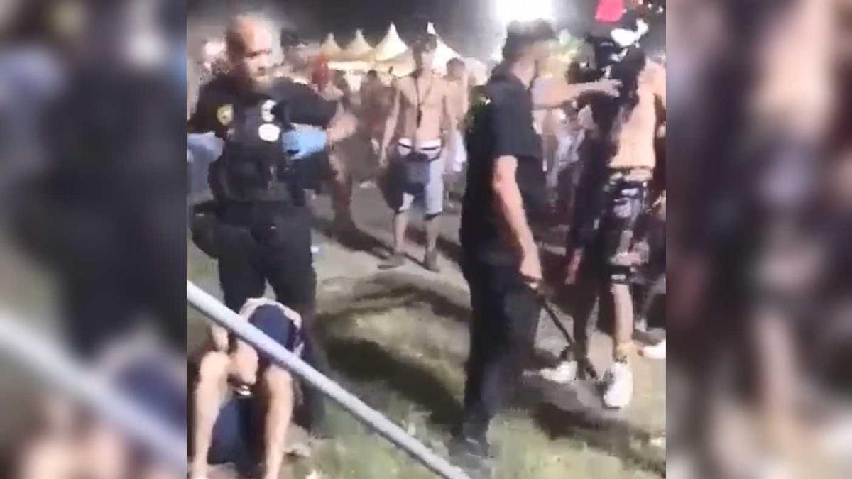La seguretat del Medusa Festival evita el linxament d'un jove acusat de punxar una noia