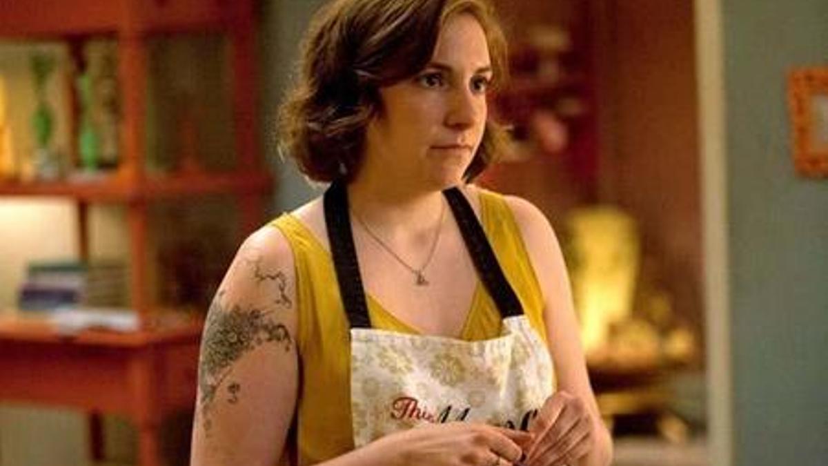 Lena Dunham en 'Girls'.