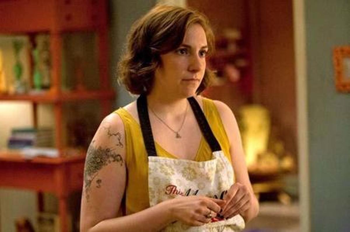 Lena Dunham en 'Girls'. 