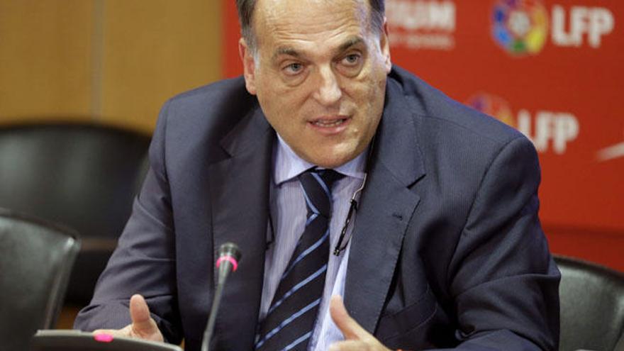 Javier Tebas, presidente de la LFP.