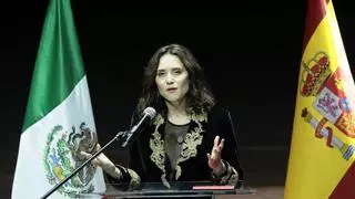 Ayuso y Nacho Cano rinden homenaje al "mestizaje" y a Hernán Cortés en México