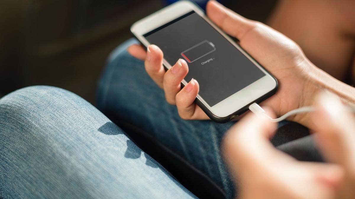 Un smartphone sense bateria