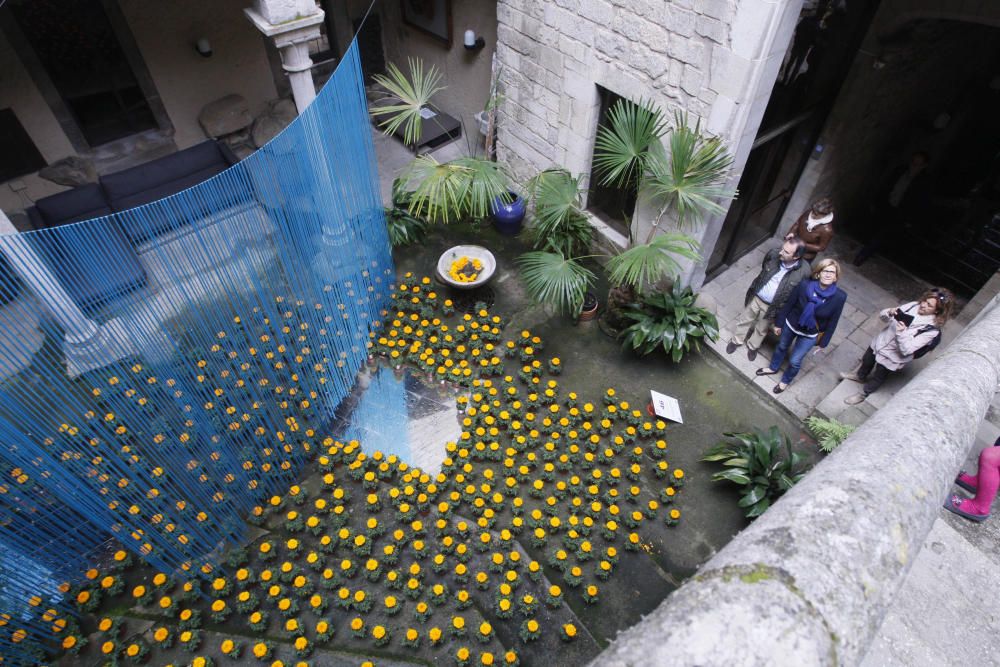 Girona es torna a omplir de visitants el darrer cap de setmana de Temps de Flors