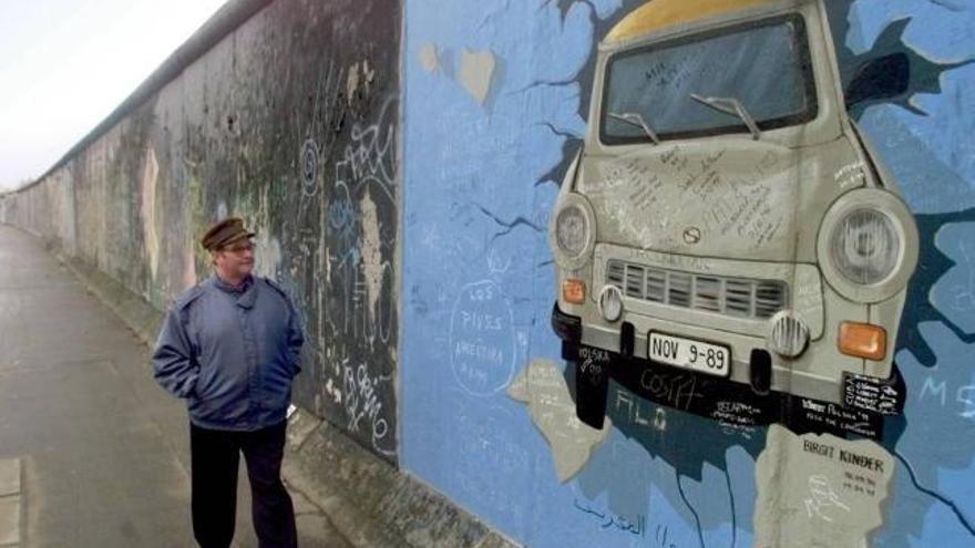 El muro de Berlín, símbolo de la opresión.