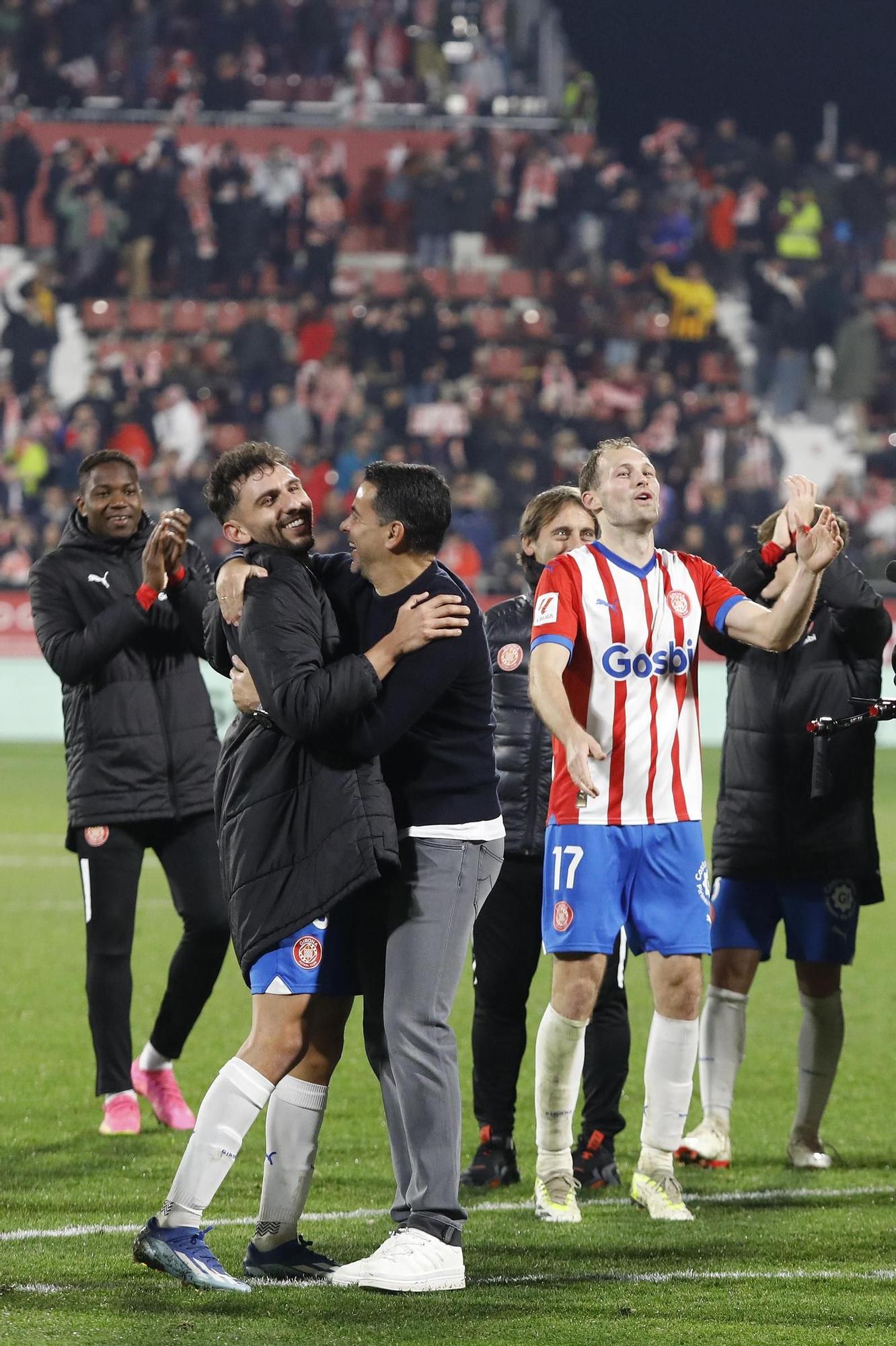 Totes les imatges del Girona-Atlético: una victòria apoteòsica