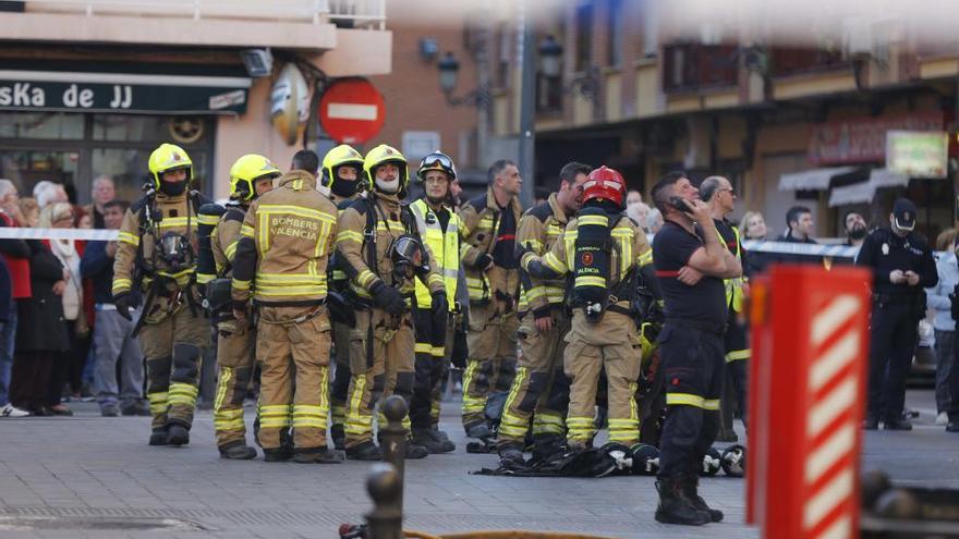 El curso que salvó de las llamas a dos ancianos en el incendio de Patraix