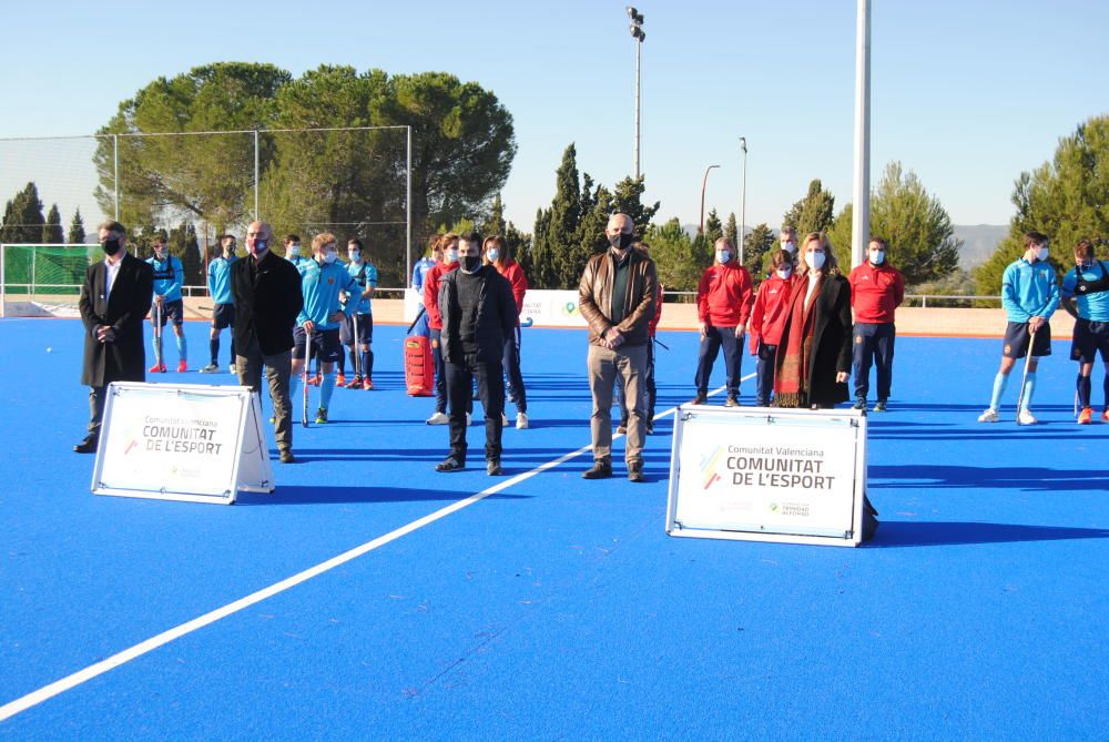 Inauguración pista azul hockey Cheste