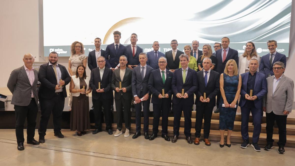 Todos los premiados en los XXIII premios Femeval