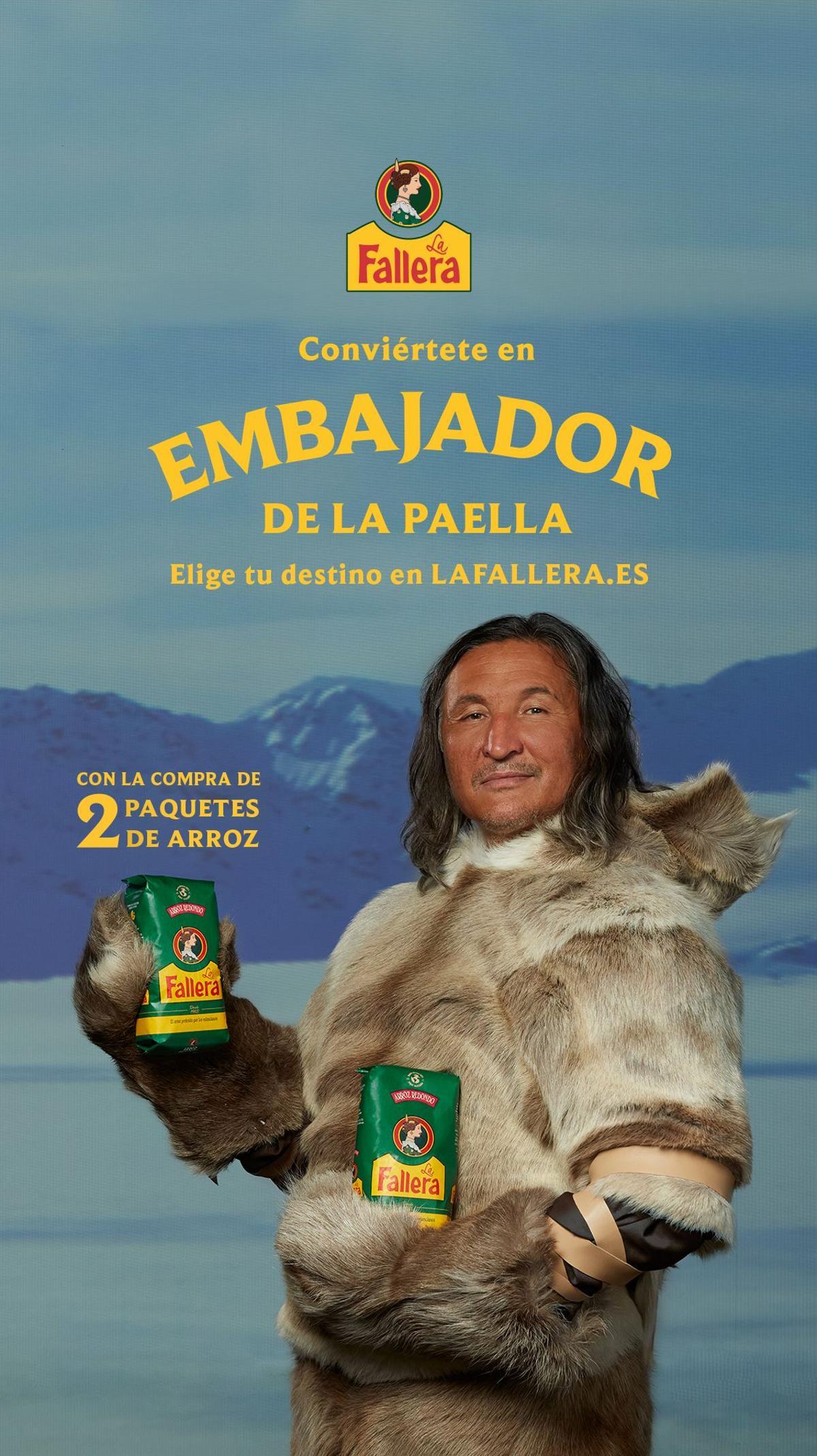 La Fallera va a sortear tres viajes para llevar la paella a tres rincones espectaculares del planeta.